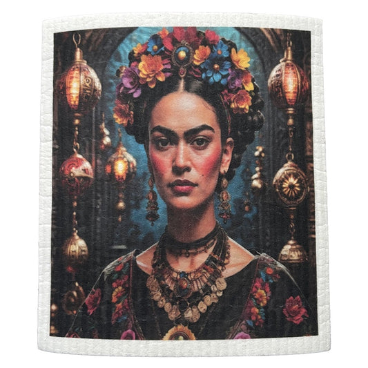 Disktrasa "Frida Kahlo" med runda lampor