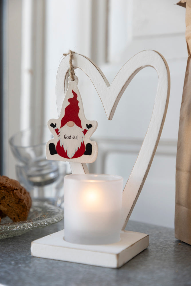 Ljuslykta "God Jul"